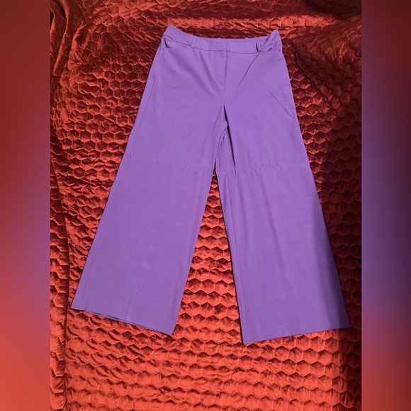 NY&CO Deep Purple Wide leg trousers - Picture 1 of 4